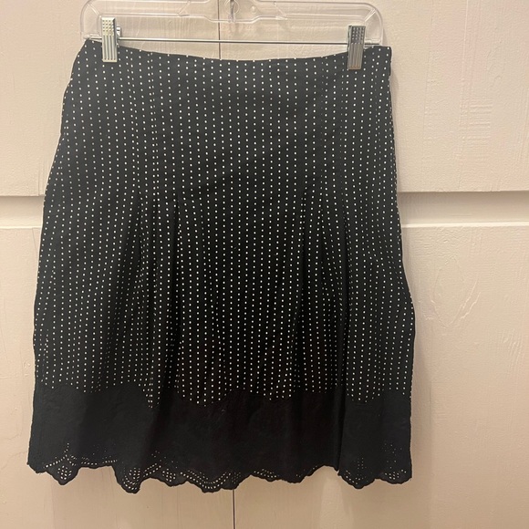 Ann Taylor Polka Dot Skirt - Picture 2 of 6